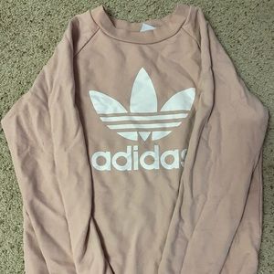 Adidas crewneck pink medium